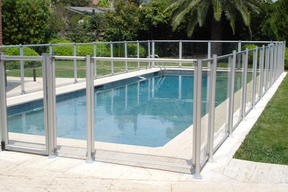 Módulo de 1.25 m valla piscina Flash N Transparente puerta